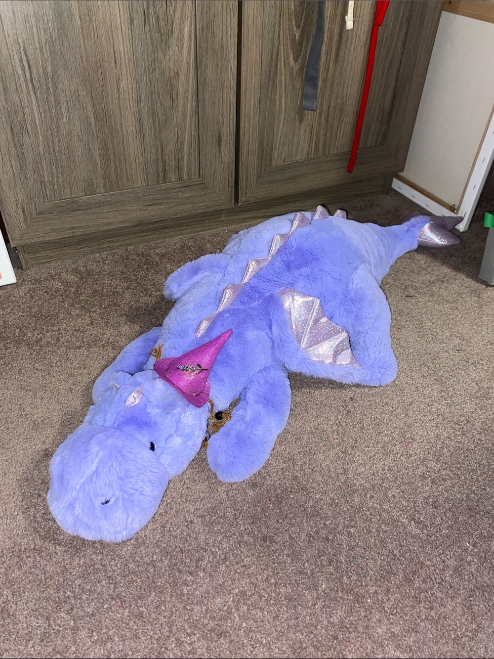 Witch Way Familiars - Large weighted dragon plush